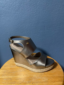 Ankle Pewter Wedge