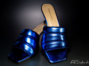 Hanna Carmela metallic Pepsi blue