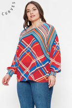 ATP1792 retro checkered top