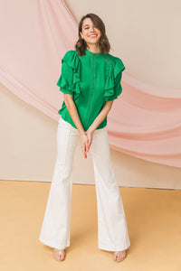 AT1868 Ruffle top