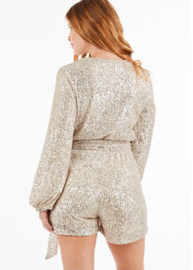 Sequins Romper