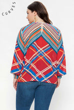 ATP1792 retro checkered top