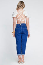 EP1787 High waisted relax jean