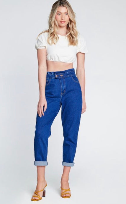 EP1787 High waisted relax jean